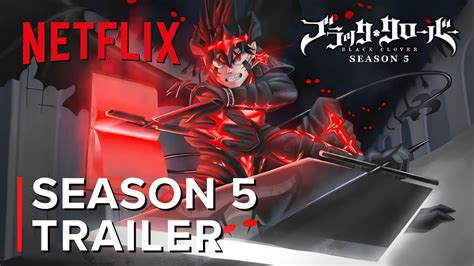 black clover next season release|black clover season 5 netflix.